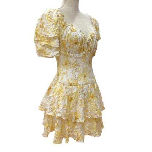 SABO Sample Mokp Off the Shoulder Yellow Dress
Size XS/2US - Picture 3 of 8